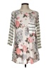 Lovely Melody Gray 3/4 Sleeve Top Size L - photo 1