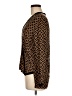 Heine 100% Viscose Brown Long Sleeve Blouse Size EU 40 / US 10 - photo 5