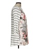 Lovely Melody Gray 3/4 Sleeve Top Size L - photo 4