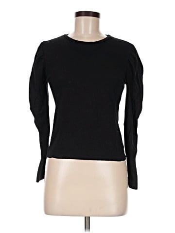 Aqua Long Sleeve Top (view 1)