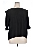 Ann Taylor LOFT 100% Polyester Black 3/4 Sleeve Blouse Size XL - photo 1