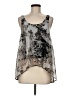 Divided by H&M 100% Polyester Gray Sleeveless Blouse Size 8 - photo 1