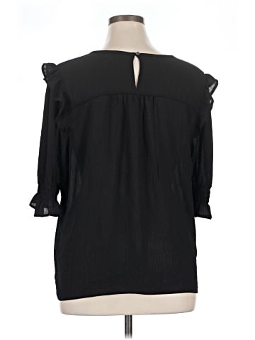 Ann Taylor LOFT 3/4 Sleeve Blouse (view 2)