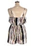 Shein Curve Stripes Silver Romper Size 14 Plus (1) - photo 2