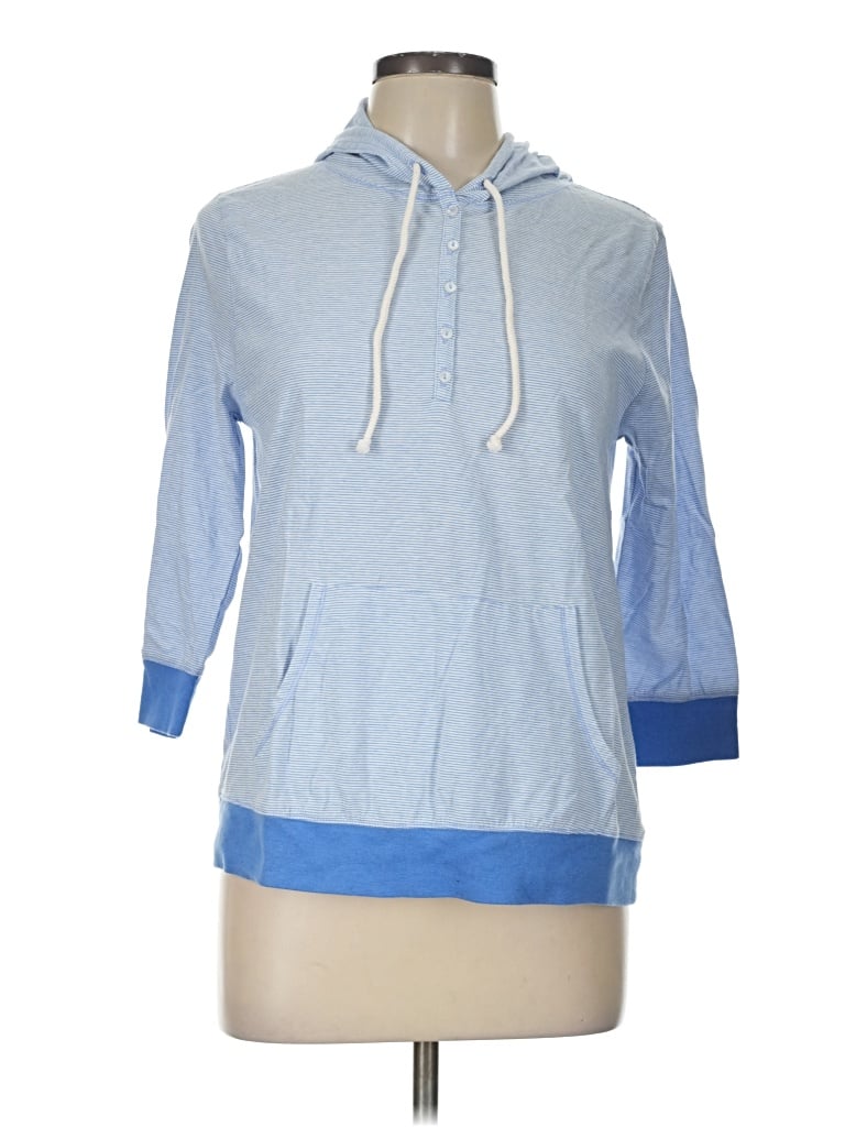 Pre-owned Old Navy Pullover Hoodie In Blue