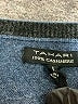 Tahari 100% Cashmere Blue Cashmere Pullover Sweater Size L - photo 7