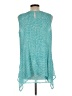 Fever 100% Polyester Teal Casual Dress Size L - photo 2