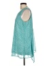 Fever 100% Polyester Teal Casual Dress Size L - photo 5