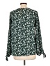 Papermoon 100% Polyester Green Long Sleeve Blouse Size L - photo 2