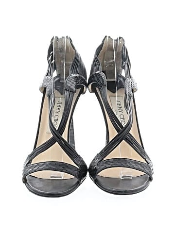 Jimmy Choo Snakeskin Sandals (view 2)