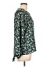Papermoon 100% Polyester Green Long Sleeve Blouse Size L - photo 4