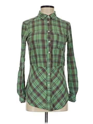 Holding Horses Long Sleeve Button-Down Shirt (view 1)