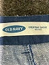 Old Navy 100% Cotton Chevron-herringbone Blue Shorts Size 8 - photo 3