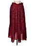 Unbranded Stars Burgundy Casual Skirt Size S - photo 1