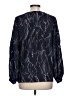 Maison Jules 100% Polyester Blue 3/4 Sleeve Blouse Size L - photo 2