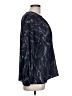 Maison Jules 100% Polyester Blue 3/4 Sleeve Blouse Size L - photo 4