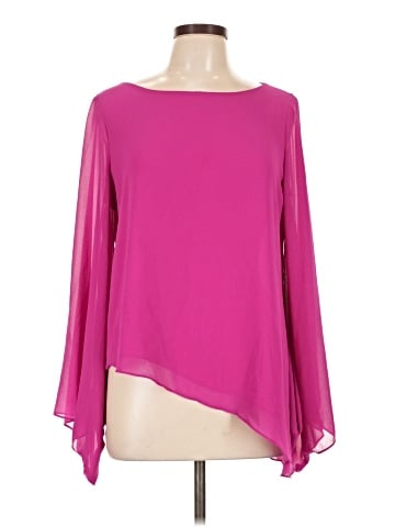 Belle Badgley Mischka Long Sleeve Blouse (view 1)