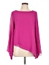 Belle Badgley Mischka 100% Polyester Pink Long Sleeve Blouse Size 10 - photo 1