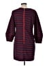 LDT Stripes Red Casual Dress Size 10 - photo 2