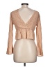 Urban Romantics 100% Rayon Tan Long Sleeve Blouse Size L - photo 2