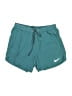 Nike 100% Polyester Teal Athletic Shorts Size S - photo 1