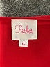 Parker 100% Silk Red Short Sleeve Top Size XS - photo 7