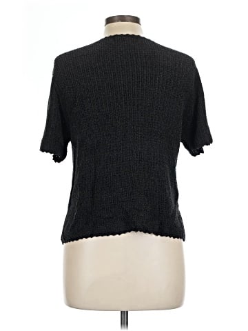 Sag Harbor Short Sleeve Silk Top (view 2)