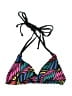 XXI Tropical Black Swimsuit Top Size M - photo 1