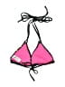 XXI Tropical Black Swimsuit Top Size M - photo 2