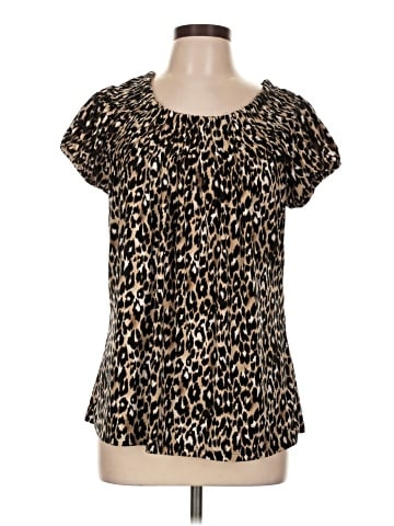 Style&Co Short Sleeve Blouse (view 1)