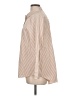 Chico's Stripes Tan Long Sleeve Button-Down Shirt Size Lg (2) - photo 5