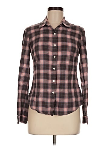 James Perse Long Sleeve Button-Down Shirt (view 1)