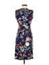 Lands' End Print Blue Cocktail Dress Size 0 - photo 2