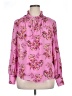 J.Crew 100% Polyester Pink Long Sleeve Blouse Size XL - photo 1