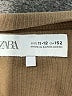 Zara Solid Tan Brown Short Sleeve T-Shirt Size 11 - 12 - photo 4