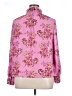 J.Crew 100% Polyester Pink Long Sleeve Blouse Size XL - photo 2