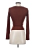 Lulus Brown Long Sleeve Top Size S - photo 2