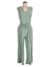 Calvin Klein Solid Green Jumpsuit Size 10 - photo 1