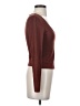 Lulus Brown Long Sleeve Top Size S - photo 4