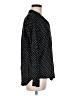 Uniqlo 100% Rayon Polka Dots Black Long Sleeve Button-Down Shirt Size M - photo 4