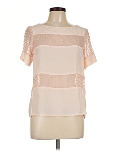 Amour Vert Short Sleeve Silk Top (view 1)