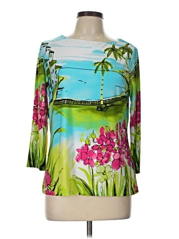 Investments 3/4 Sleeve Blouse (view 1)