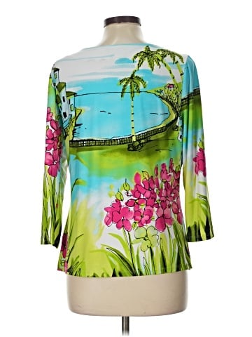 Investments 3/4 Sleeve Blouse (view 2)