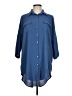 Unbranded Blue 3/4 Sleeve Blouse Size L - photo 1