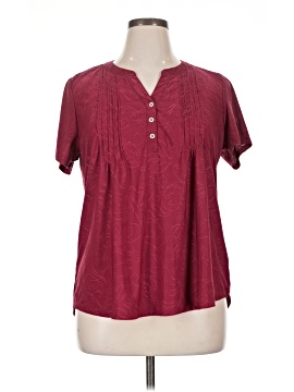 Ny Collection Short Sleeve Blouse
