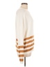 Liz Claiborne 100% Acrylic Stripes Ivory Pullover Sweater Size L - photo 4