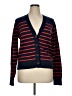 J.Crew 100% Cotton Blue Cardigan Size XL - photo 1