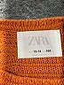 Zara Orange Sweater Vest Size 13 - 14 - photo 3