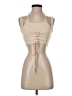 Shein Tan Sleeveless Top Size 2 - photo 1
