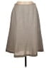 Suit Studio 100% Polyester Solid Tan Casual Skirt Size 8 - photo 1